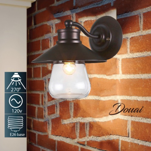 OUTDOOR WALL LAMP- Douai