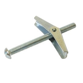 TOGGLE SPRING BOLT PLATED CARBON STEEL